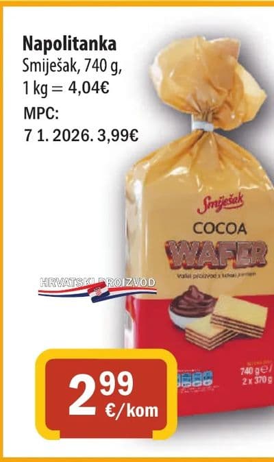 Napolitanka Smješak