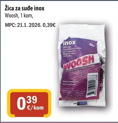 Woosh Žica za suđe inox