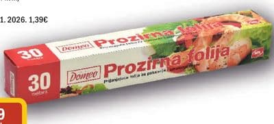 Domeo Prozirna folija