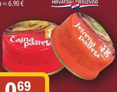 ToJeTo Pašteta čajna, Jetrena