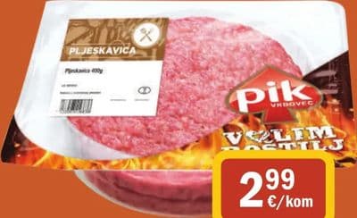 Pik Pljeskavica Pik