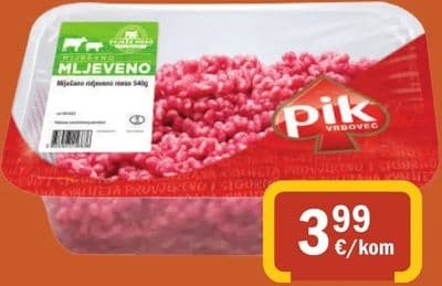 Pik Miješano mljeveno meso Pik