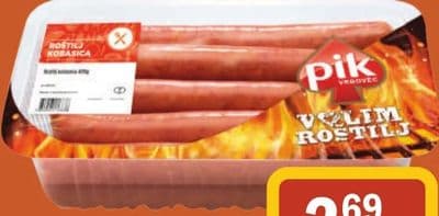 Pik Roštilj kobasica Pik