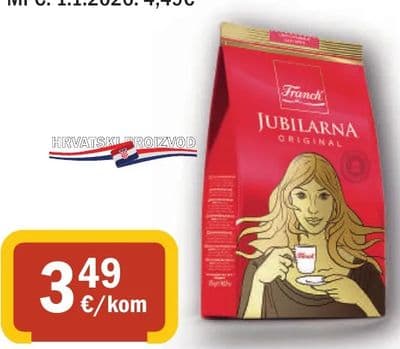 Franck Kava jubilarna mljevena