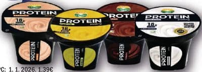 Puding protein karamela, Vanilija, Čokolada, Kokos-badem