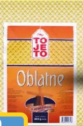 ToJeTo, Oblatne