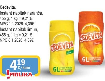 Cedevita Instant napitak naranča