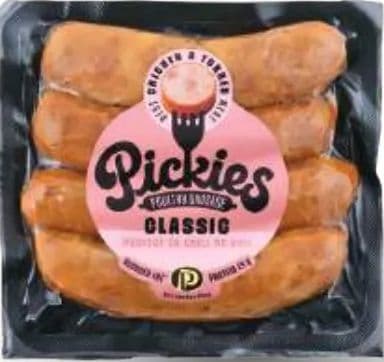 Pickies Kobasica pileća dimljena classic, sir, sir i čili