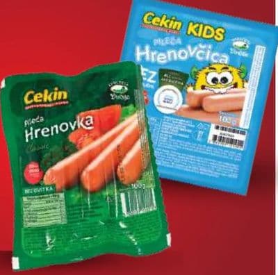 Cekin Hrenovke pileće bez omotka