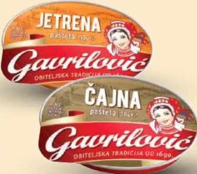 Gavrlović Pašteta čajna, jetrena