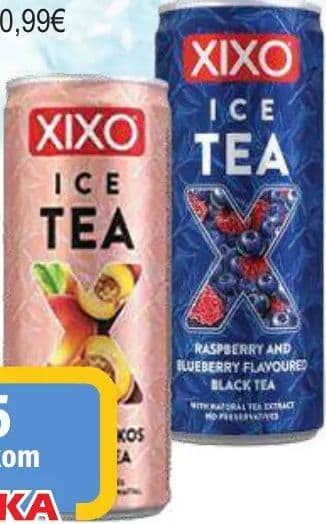 Xixo, Ledeni čaj breskva, malina i borovnica
