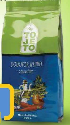 ToJeTo Dodatak jelima s povrćem