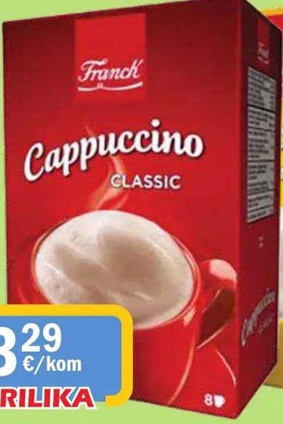 Franck Instant Cappuccino, čokolada