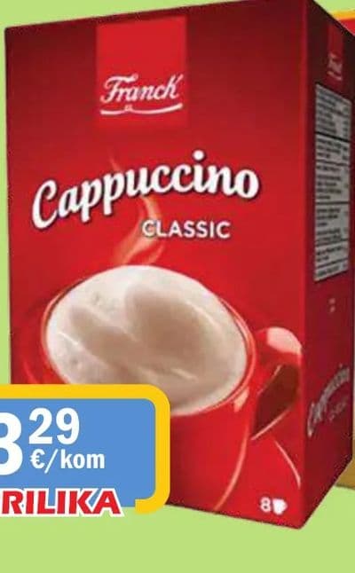 Franck Instant Cappuccino, Vanilija