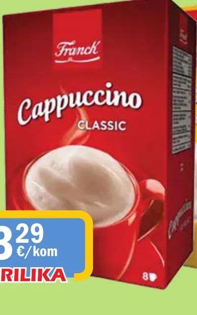 Franck Instant Cappuccino, Classic coffee