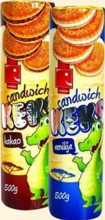 Smještak Smještaj Keks Sandwich kakao
