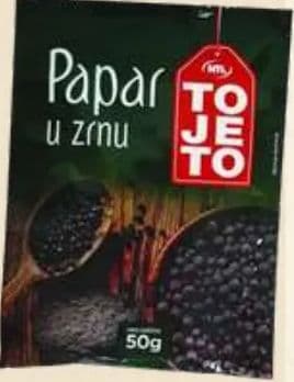 ToJeTo, Papar u zrnu