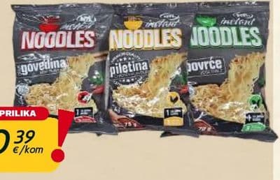 NTL Juha instant noodles govedina, povrće