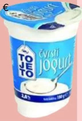 ToJeTo Jogurt čvrsti 3,2% m.m.