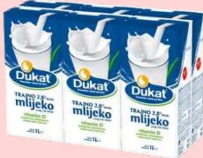 Dukat Mlijeko trajno 2,8% m.m.