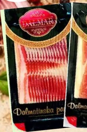 Dalmar Panceta dalmatinska, šunka suha