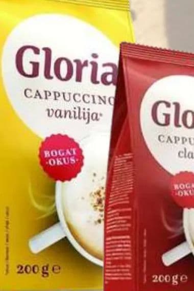 Gloria, Cappuccino vrećica classic, čokolada, vanilija