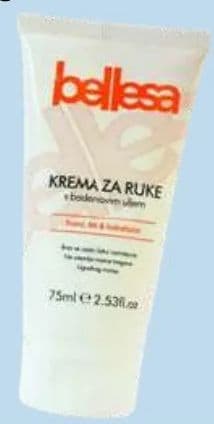 Bellesa, NTL Krema za ruke u tubi s bademovim uljem