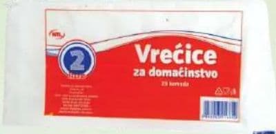 NTL Vrećice za domaćinstvo, 1 pak