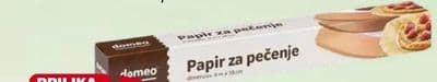 Dormeo, NTL Papir za pečenje
