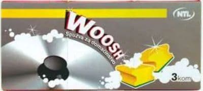 Woosh, NTL Spužva s abrazivom 3/1