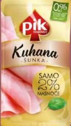 Pik, Šunka kuhana