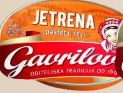 Gavrilović, Pašteta čajna, Jetrena