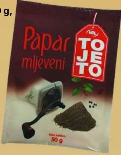 ToJeTo, NTL Papar mljeveni