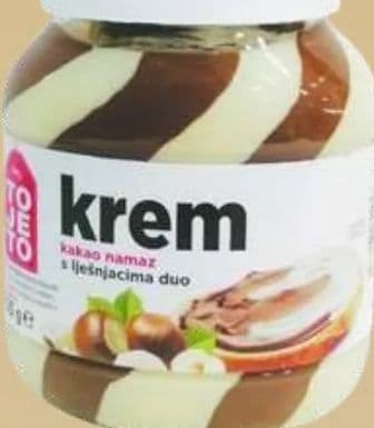 TOJETO Namaz lješnjak i kakao