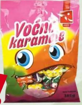 Smješan, Voćne karamele NTL
