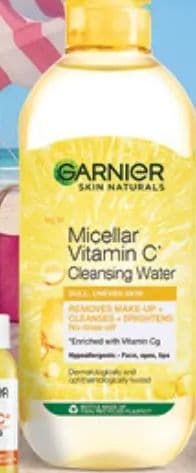 Garnier Micellar Vitamin C+ Cleansing Water