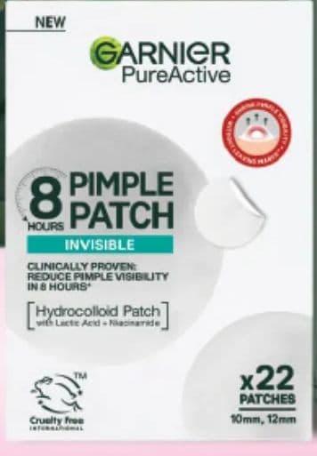 GARNIER 8h Pimple Patch Invisible