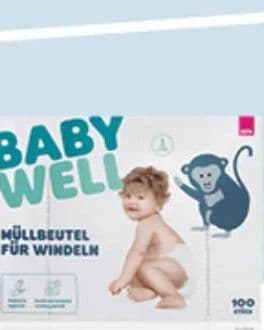 BABYWELL BABYWELL Vrećice za pelene, 100/1