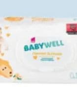 BABYWELL BABYWELL Vlažne maramice uljne, 80/1