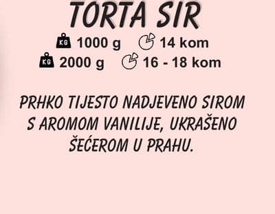 Torta sir
