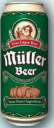Muller Pivo svijetlo limenka 4,5% alk. Muller