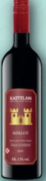 Kastelan Vino crno merlot Kastelan