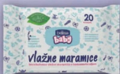 Bellesa Baby vlažne maramice