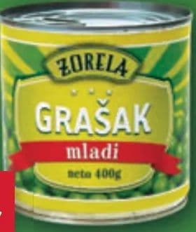 Zorela Grašak mladi