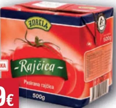 Zorela Rajčica pasirana