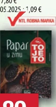 ToJeTo Papap u zrnu