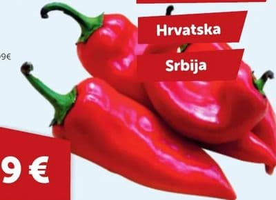 Paprika roga crvena