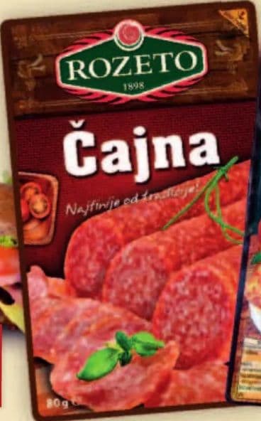 Rozeto Kobasica Rozeto Čajna, Srijemska