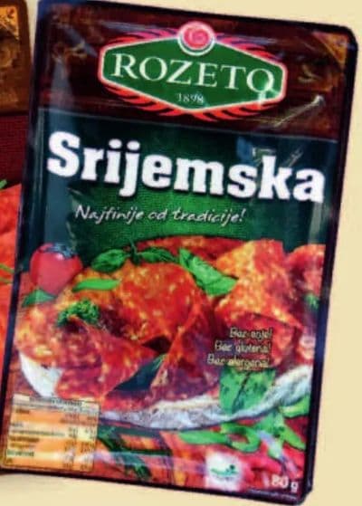 Rozeto Kobasica Rozeto Srijemska