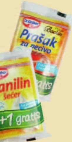 Dr. Oetker Prašak za pecivo Vanilin šećer